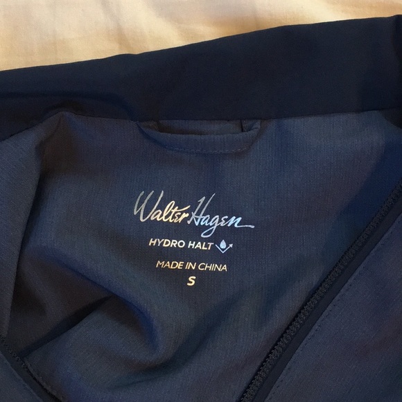 NWOT Walter Hagen Hydrohalt Blue Quarter Zip Pullover, S - Picture 9 of 9